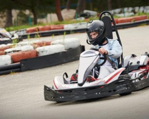 Indoor Kart Racing